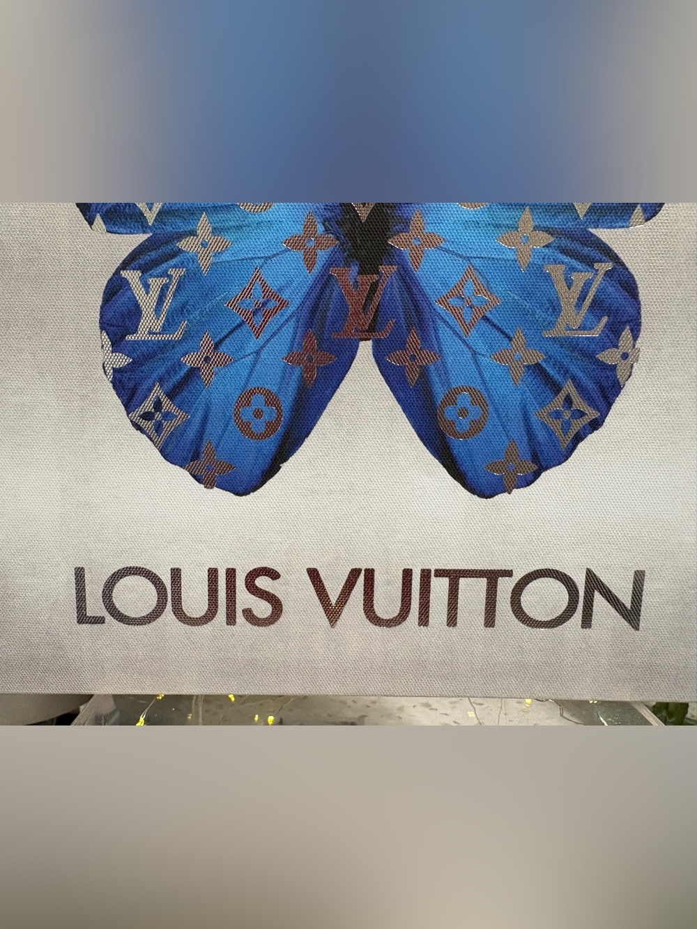 Fashion Logo Butterfly Wall Plaque Art Design by Madeline Blake, 12” x 12” - Picture 11 of 14